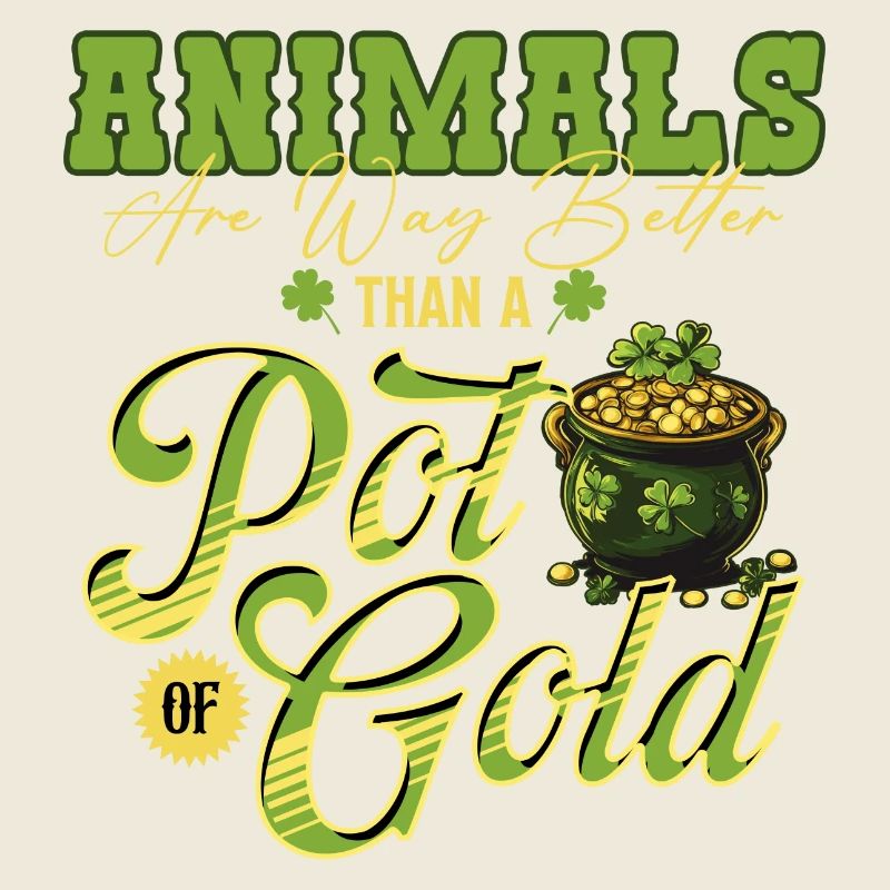 Les animaux valent mieux qu’un pot d’or de la Saint-Patrick