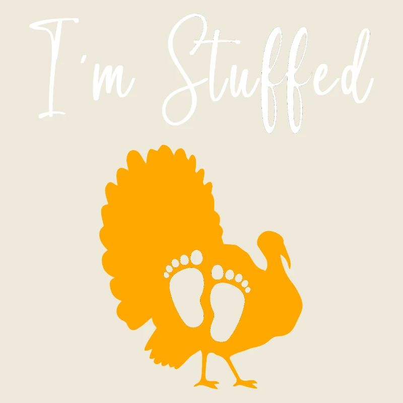 Thanksgiving Gender Reveal Werdende Mutter