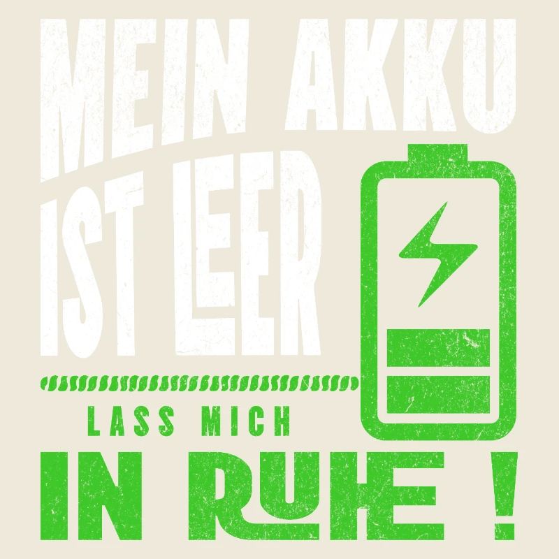 My battery is empty - Leave me alone