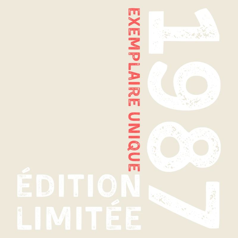 1987 vintage typographic style