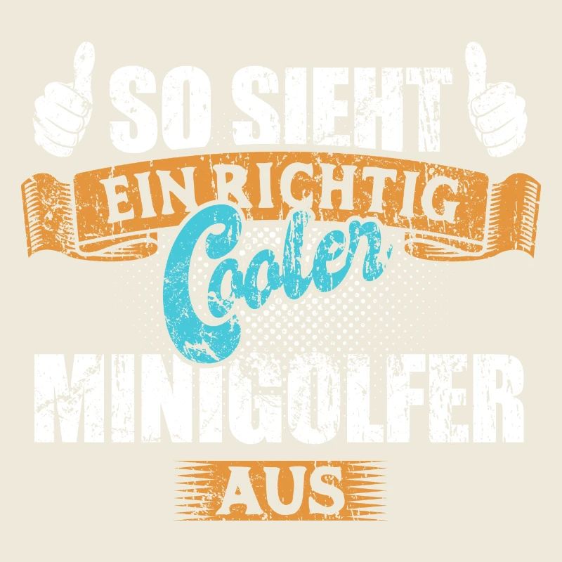 So sieht ein richtig cooler Minigolfer aus