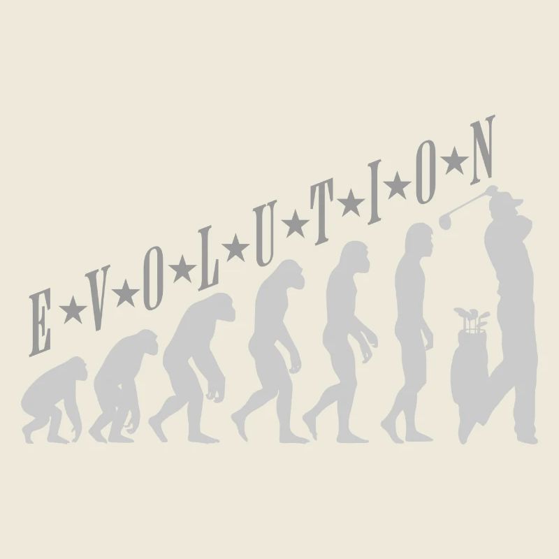 Golf Evolution Golf hobby sport i love golf