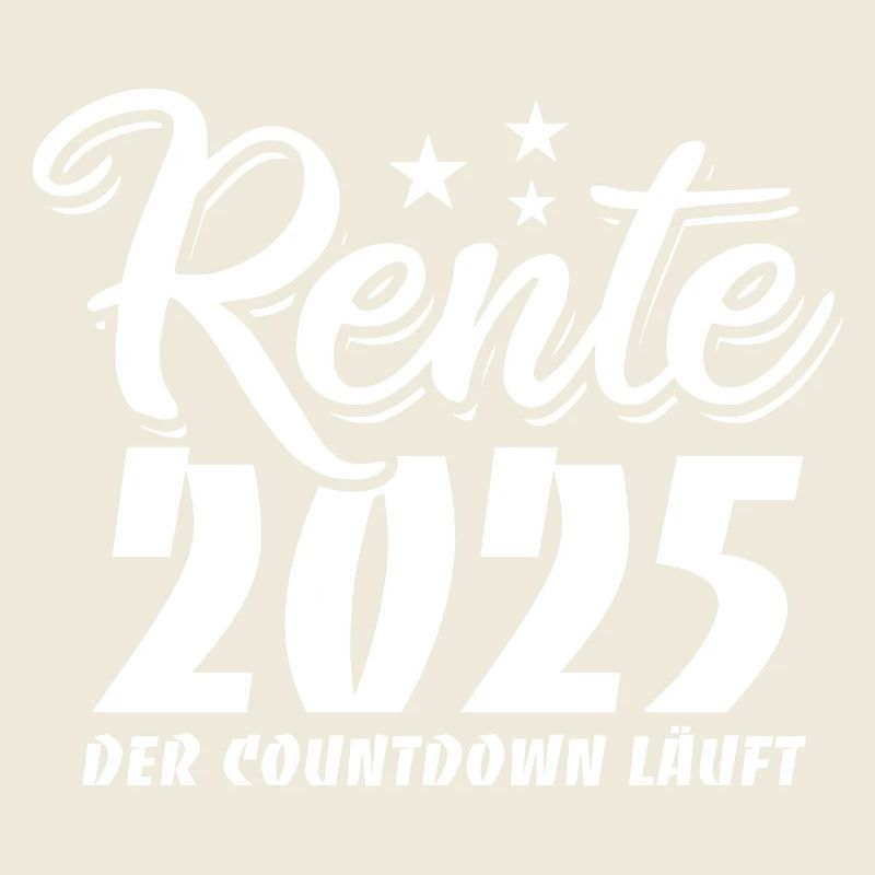 Rente 2025 - Countdown läuft - Ruhestand - Pension