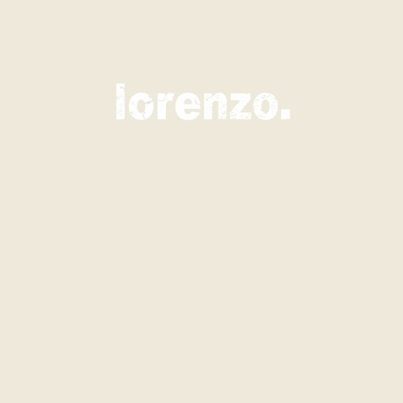 Geschenk Grunge Stil Vorname lorenzo