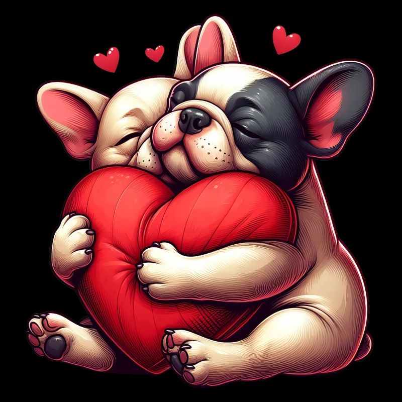 Frenchie Valentinstagsgeschenke