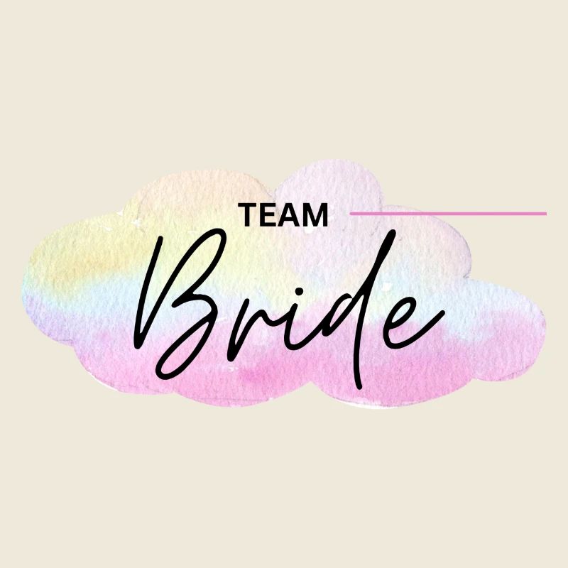Team Bride - Rainbow Cloud
