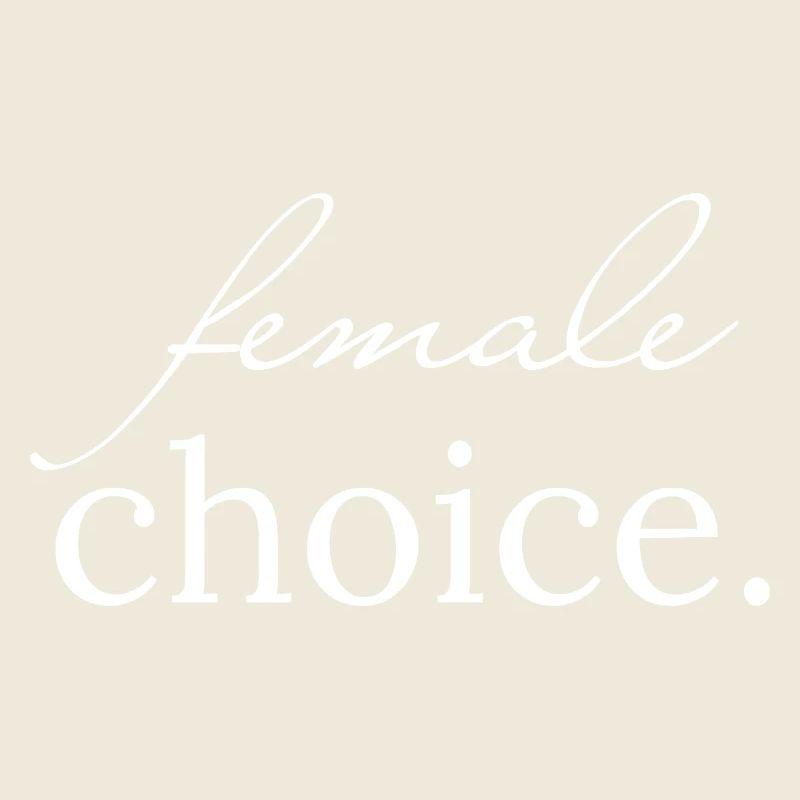 choix féminin. | Montrez ce que vous représentez.