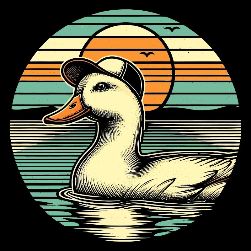 Canards cool - Rétro Vintage