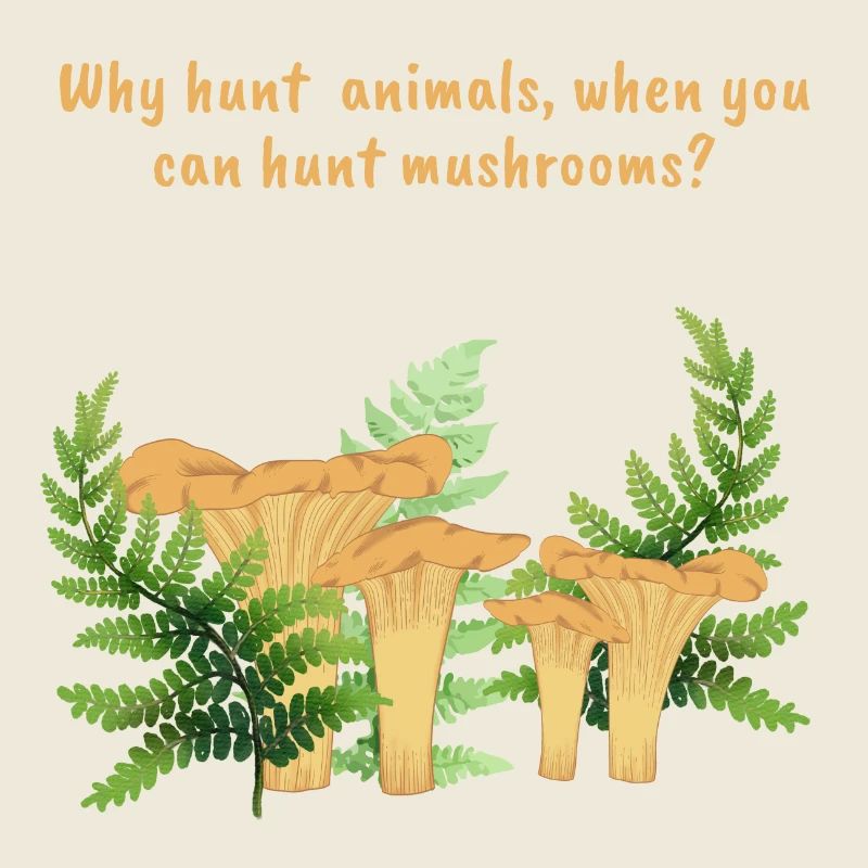 Chasse aux champignons