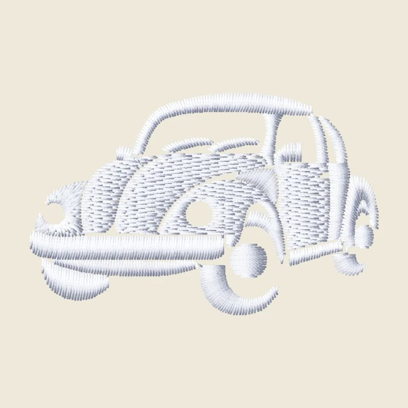 Volkswagen VW Beetle Stickmotiv