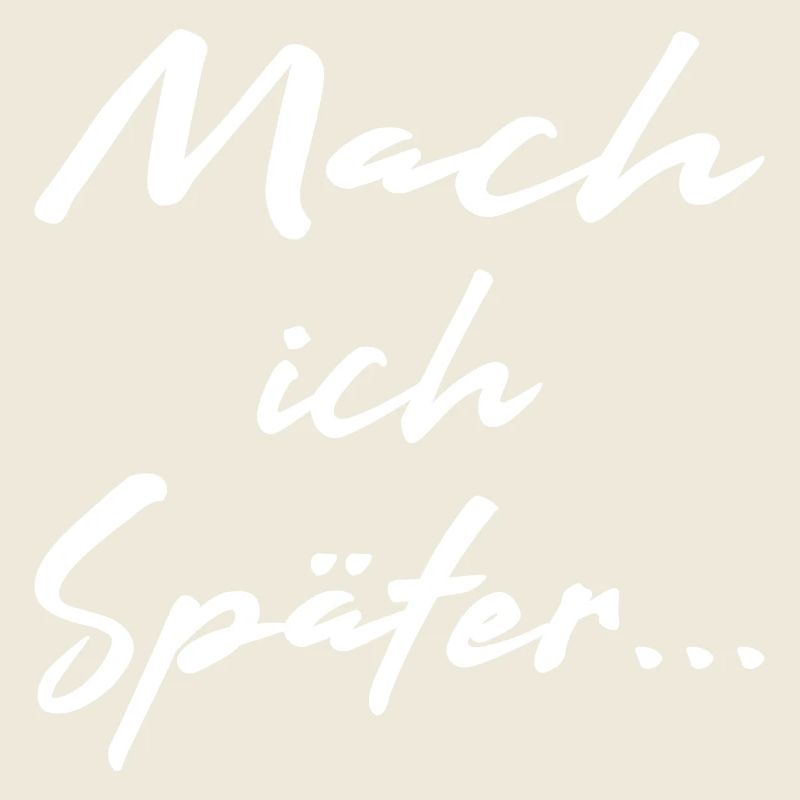 Mach ich später - Vector
