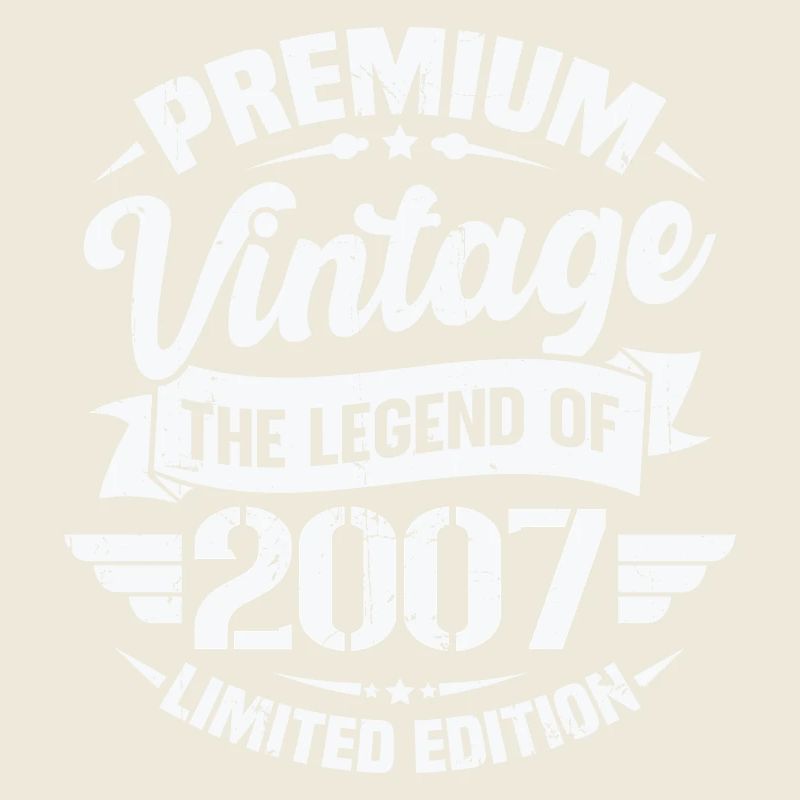 Vintage 2007 Édition Limitée