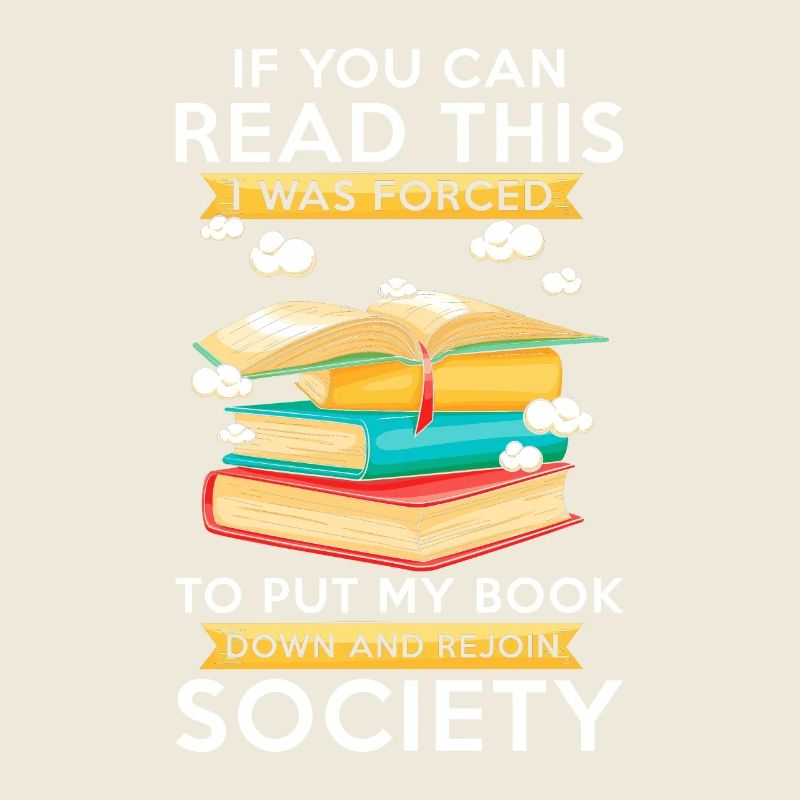Reading book saying