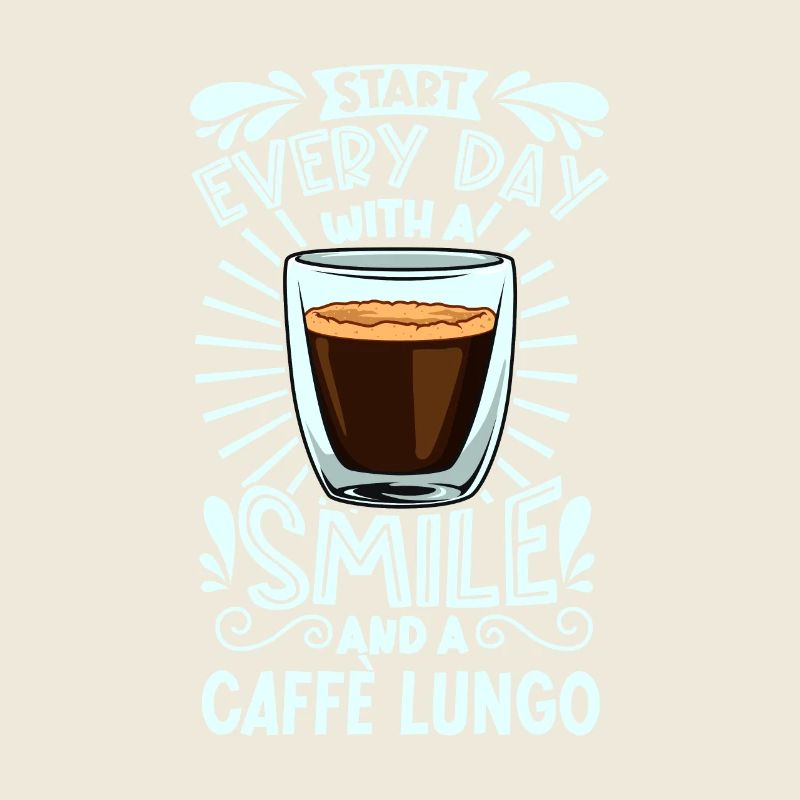 Lächeln mit Caffè Lungo