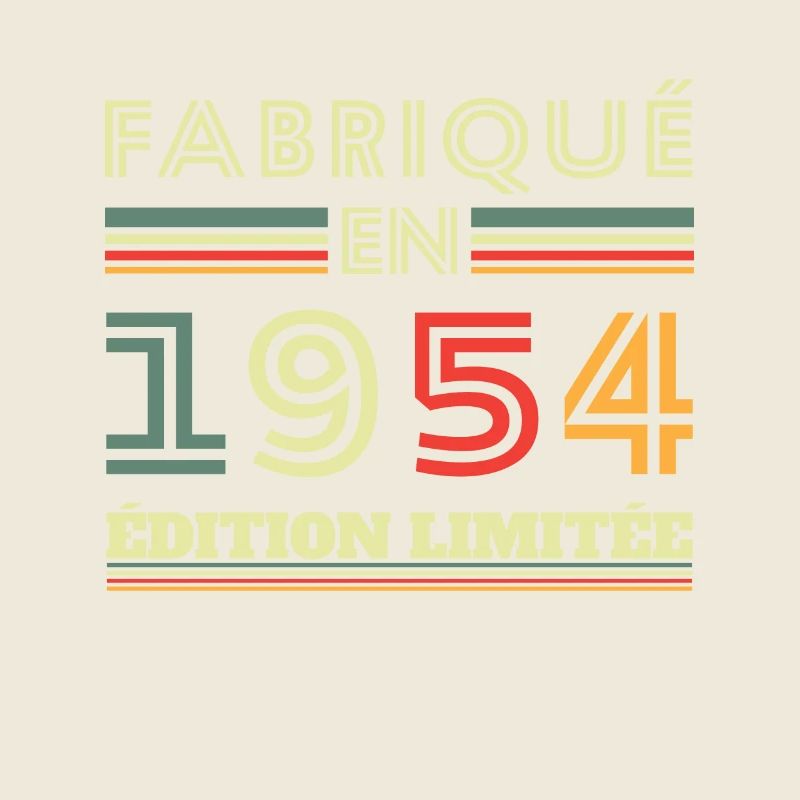 Fabriqué En 1954 Édition Limitée