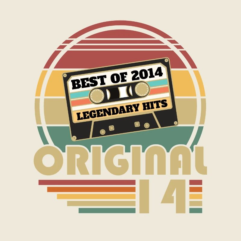 2014 Vintage Retro Anniversary Gift