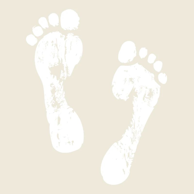 Footprints in the sand