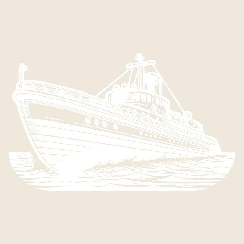 Sleek Ocean-going Ship Cutter Tugboat