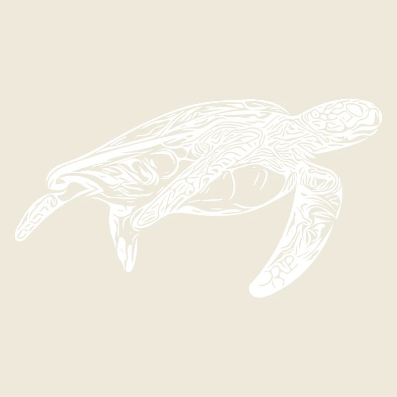 Elegant vintage turtle