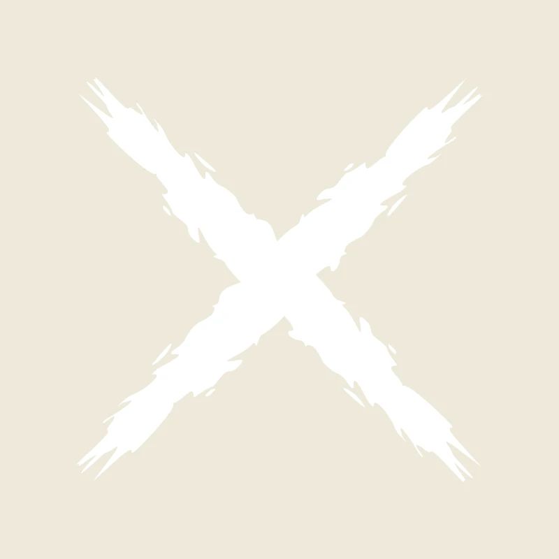 Cross design vector shape