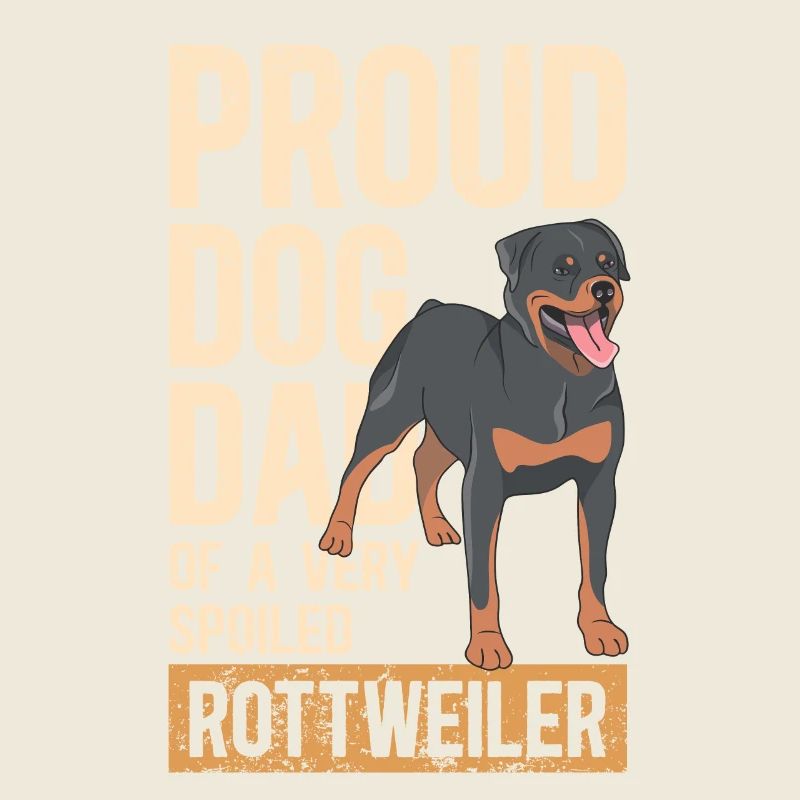 Rottweiler Dad | Owner Dog Owner Gift