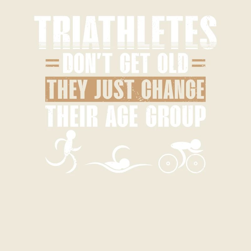 Les triathlètes n’obtiennent pas de vieux athlètes de triathlon