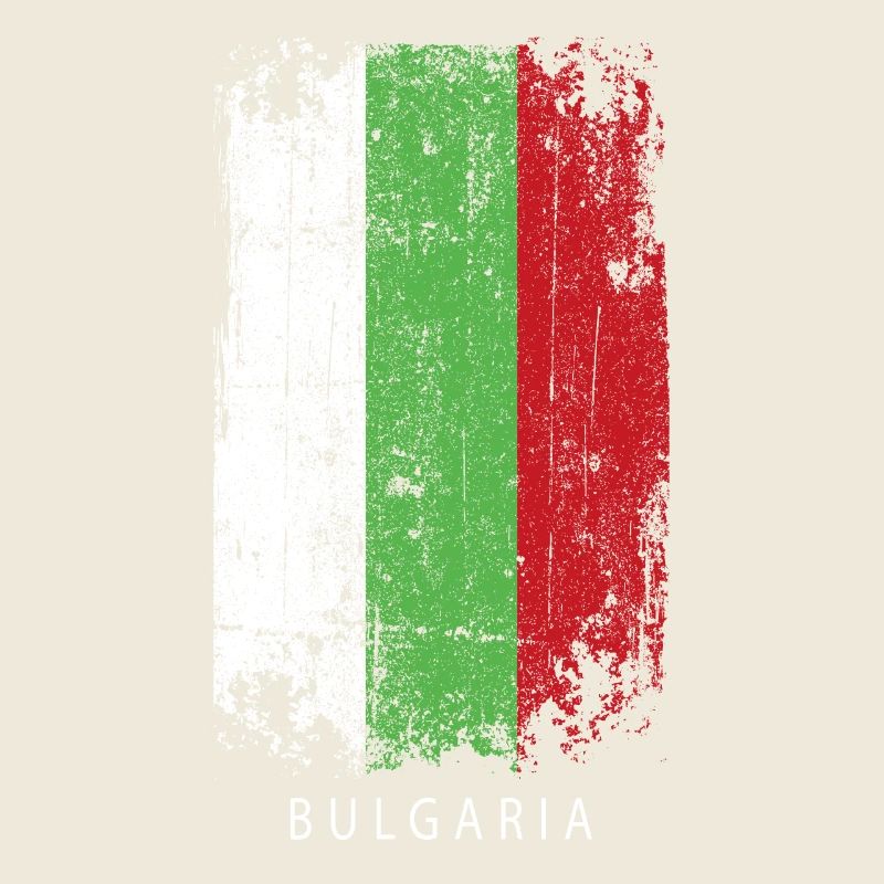 Souvenir avec le drapeau de la Bulgarie