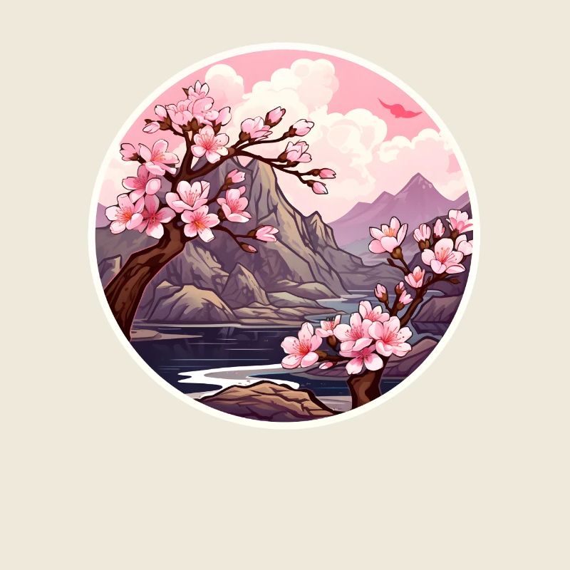 Cerisier en fleurs
