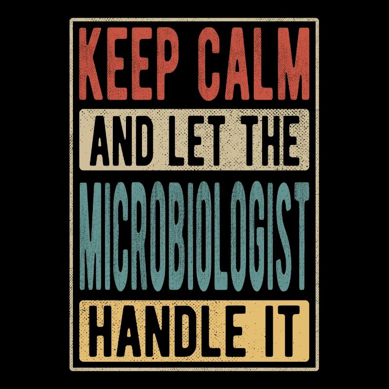 Microbiologiste rétro cadeau