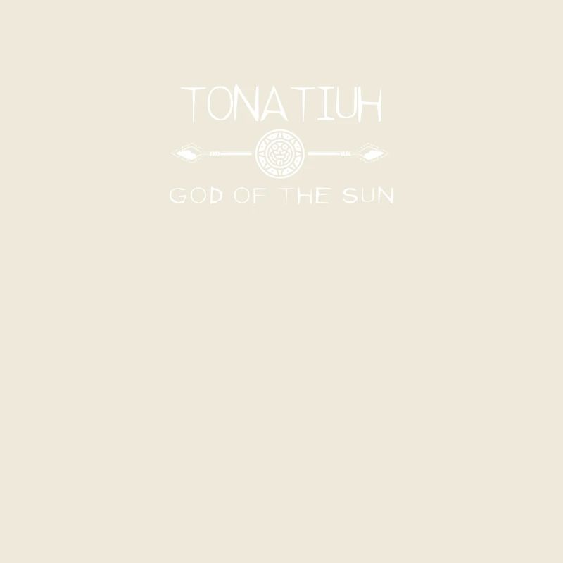 Dieu aztèque du soleil - Tonatiuh
