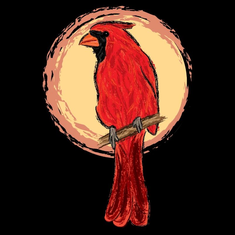 Rotkardinal / Northern Cardinal Design II