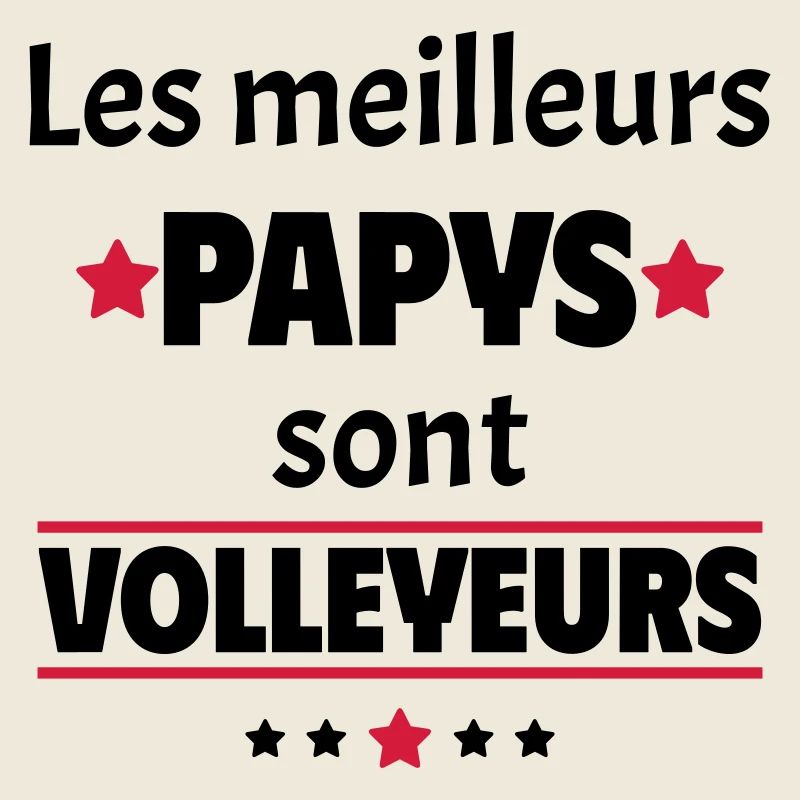 Les meilleurs papys sont volleyeurs, cadeau noël