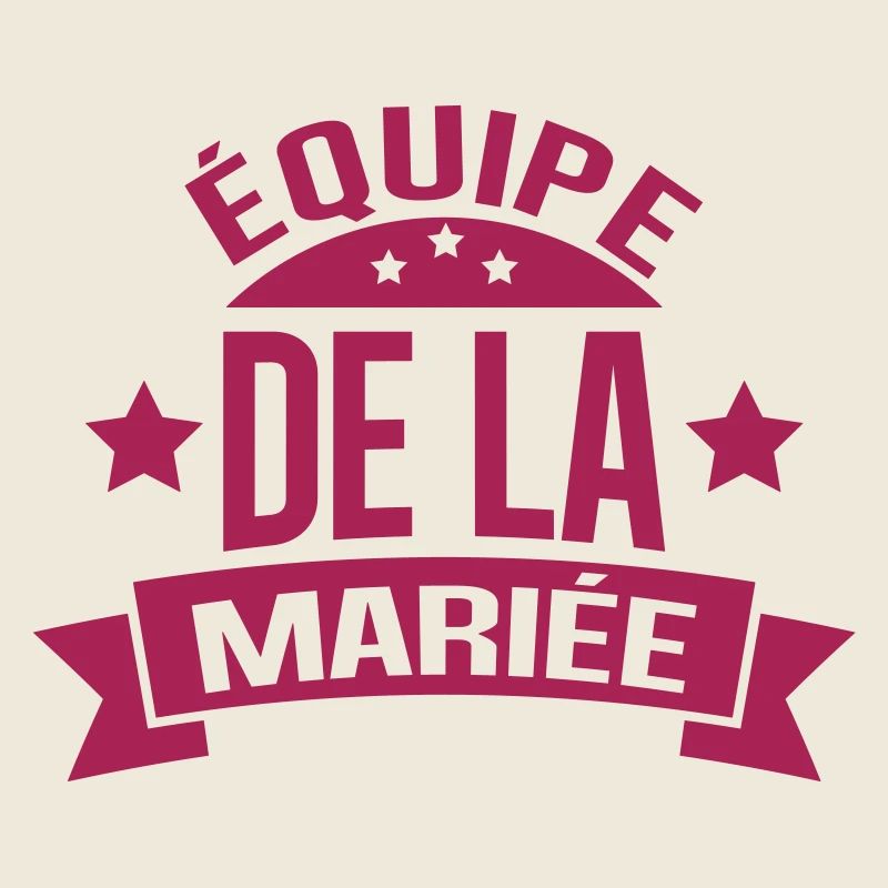 équipe de la mariée