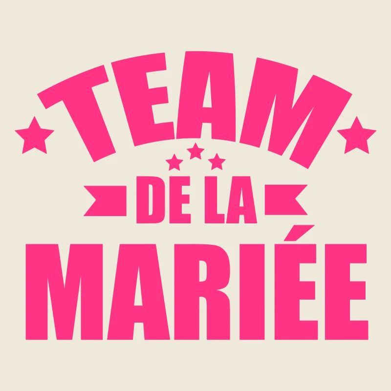 team de la mariée