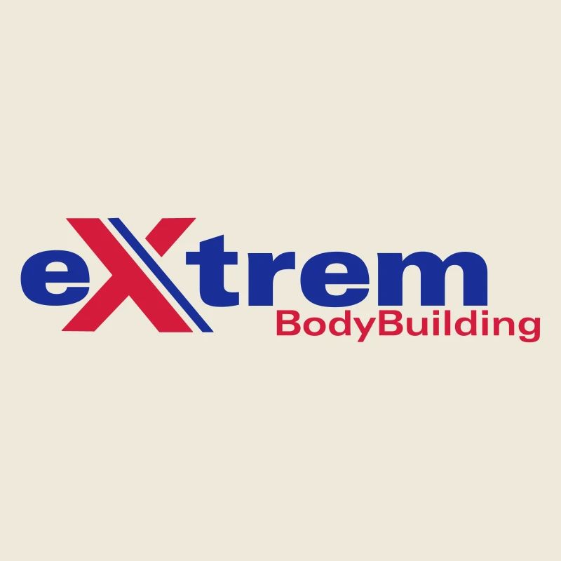 logo de musculation extrême