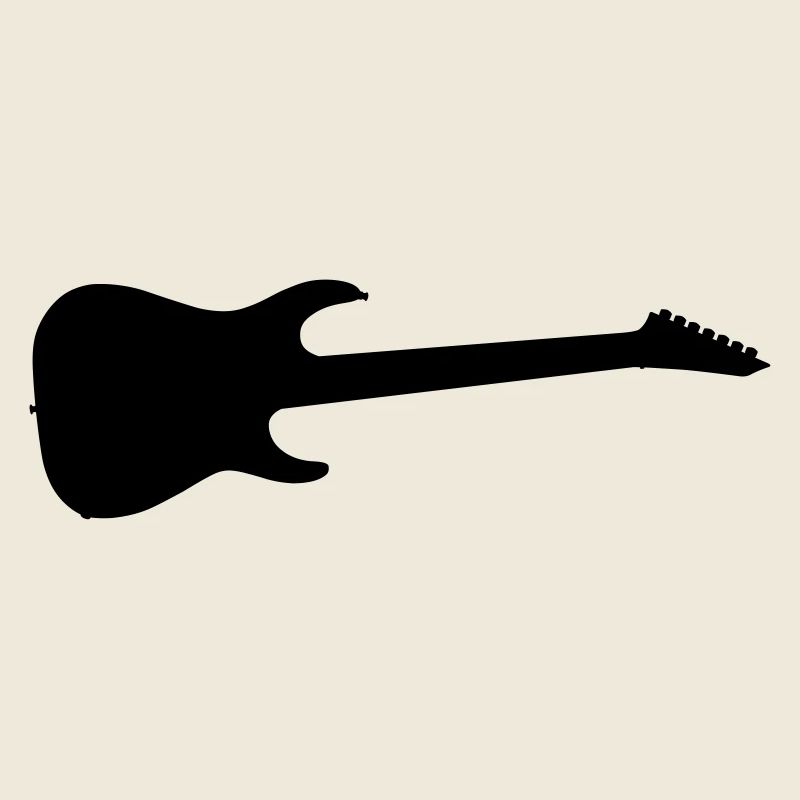 Gitarre Schwarz