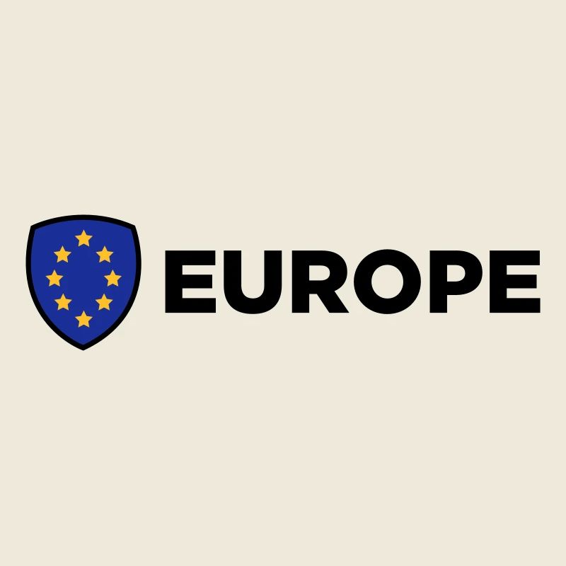 Die Unionsflagge von Europa