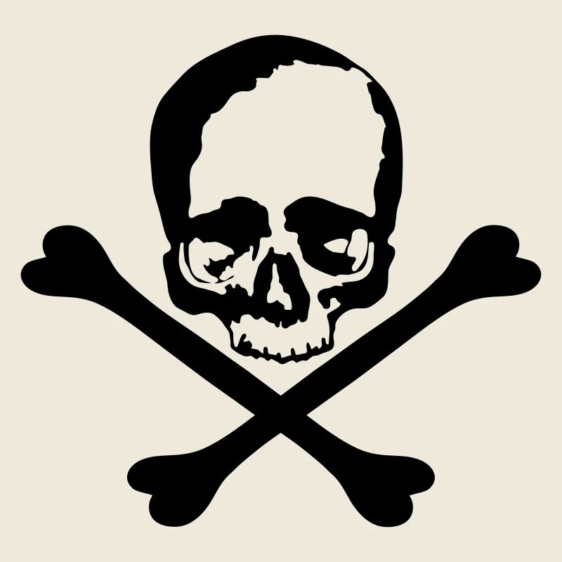 Totenkopf / Knochen / Skull / Bones