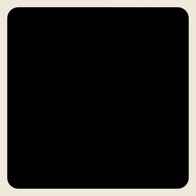 Mathematik Symbol - Schwarzes Quadrat