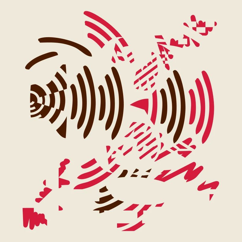 music distortion v1 - distorsion, ondes sonores (©