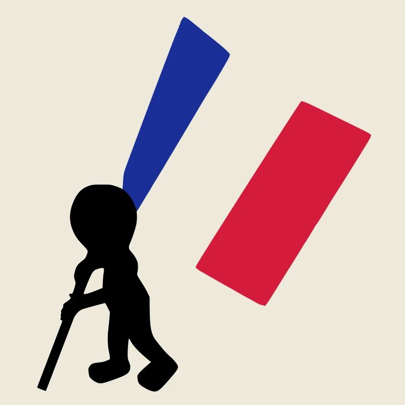 porte drapeau francais