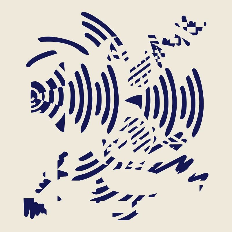 music distortion v2 - distorsion, ondes sonores (©
