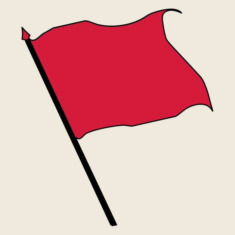 drapeau rouge
