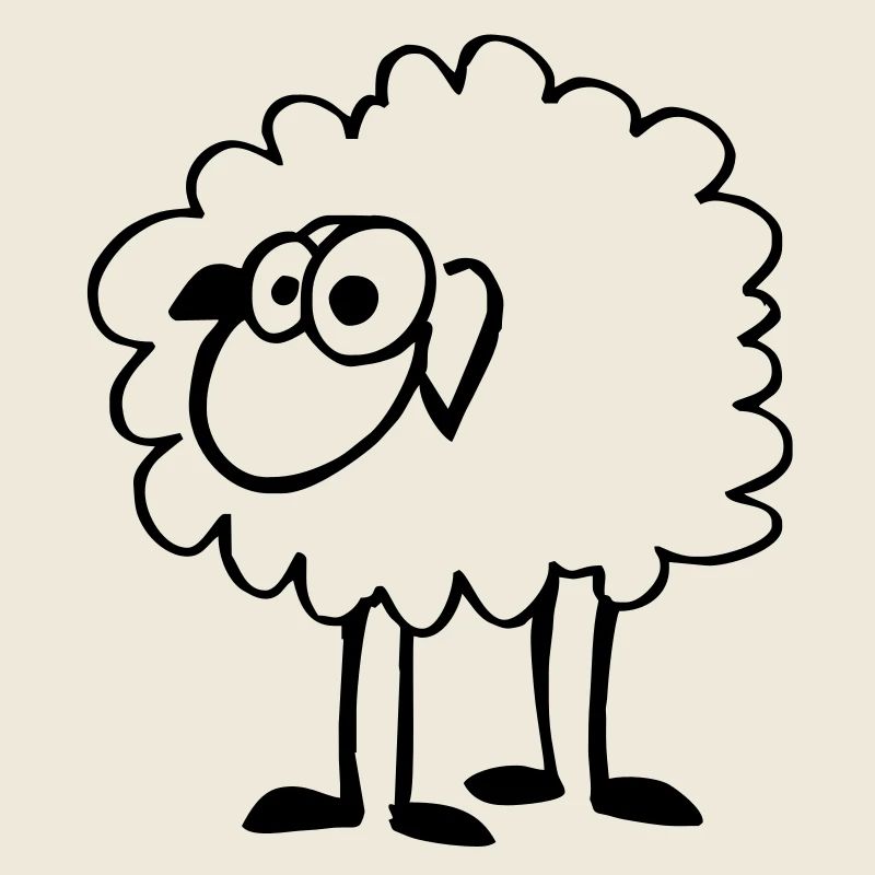 Funny Sheep