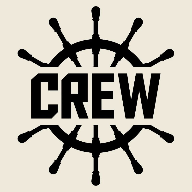 Crew Steuerrad Logo
