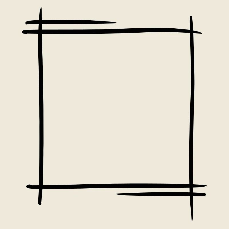 Decorative frame. Banners / picture frames.