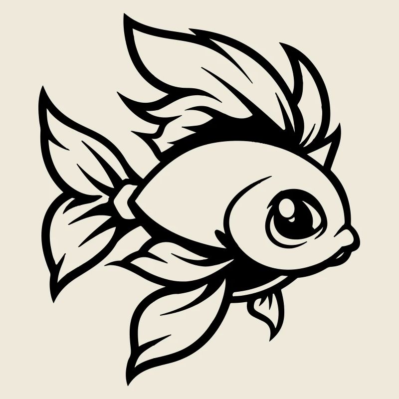 goldfisch fisch comic