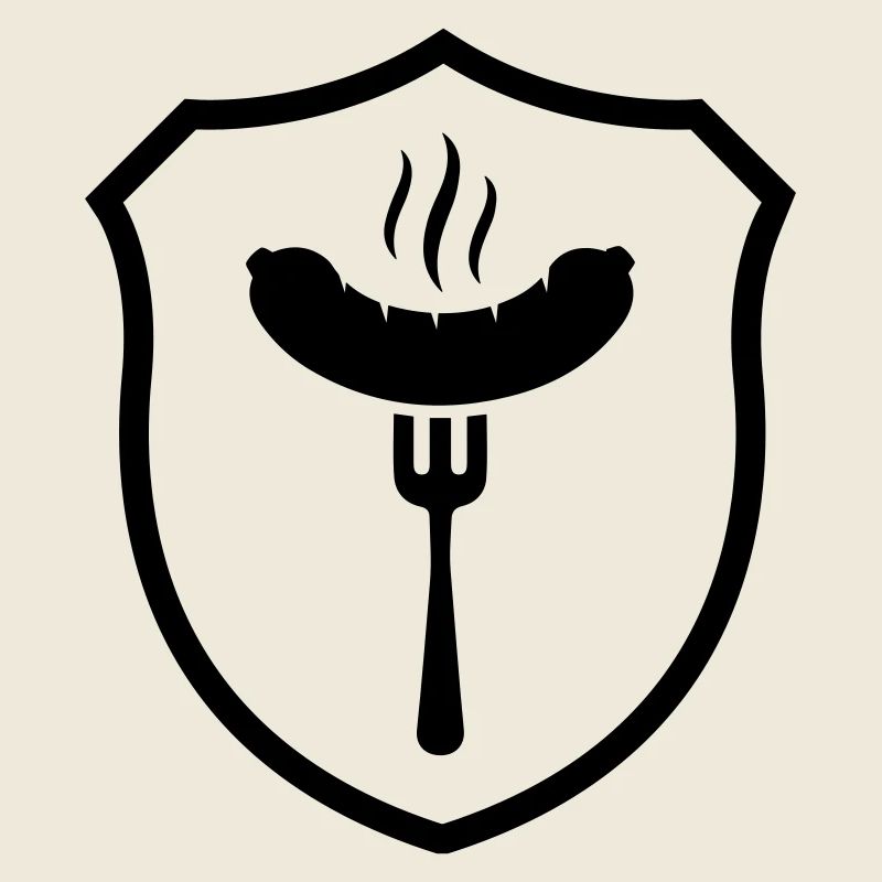 Bratwurst Grill Wappen
