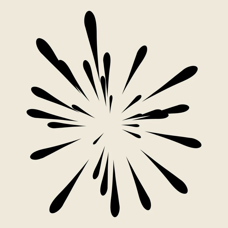 Eklat Stelle Malerei