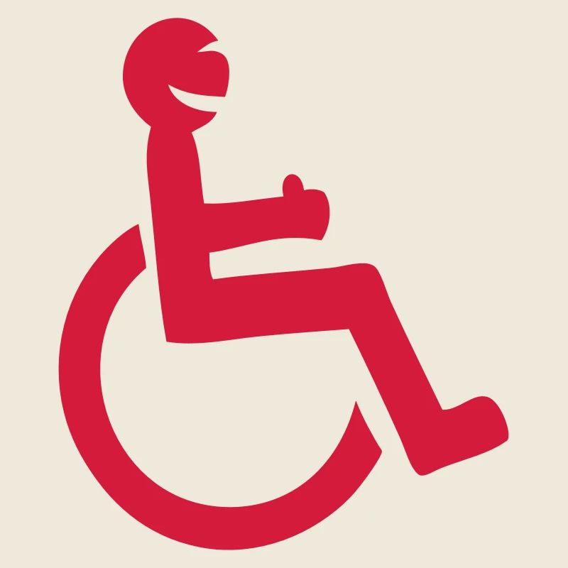 Rollstuhl Spaß im Behindertenrollstuhl